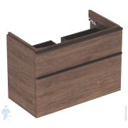 Тумба под раковину Geberit Smyle Square (884х470х617) 2 ящика, пекан 500.354.JR.1