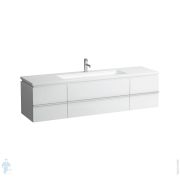 Тумба под умывальник Laufen CASE for Living Square 4.0136.1.075.464(475).1 (1790х475х460) 1 ящик, 2 дв., белый глян