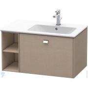 Тумба под раковину Duravit Brioso (820х479х442) 1 ящик, цвет лён BR401401075