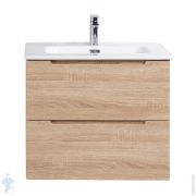 Раковина SALINI Callista 02 S-Sense (575х350х85) накладная, глянцевая, белая 1101102G