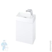 Умывальник мебельный Belbagno (800х455х145) иск. мрамор, черный матовый BB800/455-LV-ART-ALR-NERO