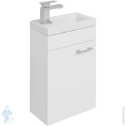 Раковина накладная ABBER Rechteck 405х300х130 без отверстий под смеситель, серая матовая AC2213MG