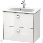 Умывальник мебельный Belbagno (810х465х145) стекло, без перелива, белый глянец BB810/465-LV-VTR-BL