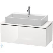 Умывальник мебельный Belbagno (910х465х145) стекло, без перелива, белый матовый BB910/465-LV-VTR-BO