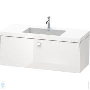 Раковина подвесная BERGES Small 182009 (370х230х110) отв. под смеситель слева, цвет: белый