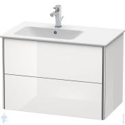 Раковина Duravit Luv 800х400 антигрязевое покрытие WG, шлифованная, серый матовый 03798023001
