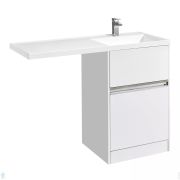 Биде подвесное DURAVIT VERO 370х540х285 отверстие под смеситель, перелив 2239150000