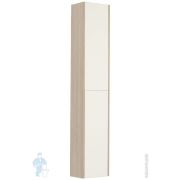 Шкаф-колонна AQUATON Йорк 1A171203YOAV0 300x230x1600 белый глянец/ясень фабрик