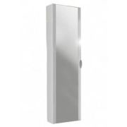 Пенал подвесной Cezares (35x20x140) 1 дверца, зеркало 44676 Bianco Lucido