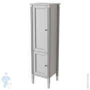 Пенал Caprigo Альбион Промо grey 430х1595х420 левый 33351L-В077-B08C