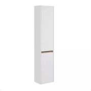 Шкаф-колонна AQUATON Нортон 65 1A249403NT01R 340x240x1600 подвесной, правый, белый глянец/дуб эндгрейн