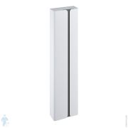 Пенал подвесной RAVAK SB 400 Balance (400х175х1600) белый/графит X000001374