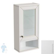Шкаф с нишей Caprigo Альбион 360 bianco light vintage 364х730х180 правый 10392R-B003