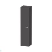 Пенал Duravit XBase 400х1760х358 петли слева, 5 полок, графит матовый XB1144L4949