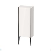 Шкаф напольный Duravit XViu 400х890х240 петли слева, белый глянец/черный XV1305LB222