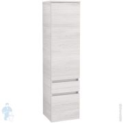 Пенал подвесной Villeroy & Boch LEGATO (400х350х1550) левый, белое дерево B72900E8