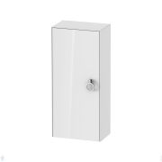 Шкафчик Duravit White Tulip 880х400х240 подвесной, 1 дверца, 2 полки, левый, белый гл. WT1323L8585