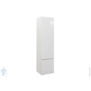 Пенал Estet Dallas Luxe 400х340х1570 подвесной, левосторонний, цвет белый ФР-00001947