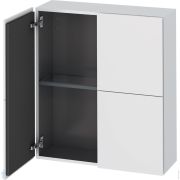 Шкаф Duravit L-Cube 700х800х243 подвесной, 1 полка, белый матовый LC116701818