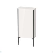 Шкаф напольный Duravit XViu 500х890х240 петли слева, белый глянец/черный XV1306LB222