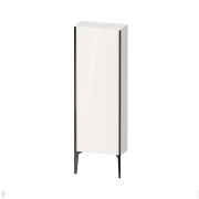 Шкаф напольный Duravit XViu 500х1330х240 петли слева, белый глянец/черный XV1316LB222