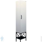 Шкаф-колонна COMFORTY Бредфорд-40 (390х1900х320) напольный, белый 00-00009884