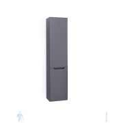 Шкаф-колонна Jorno Wood (330х270х1500) подвесной, серый Wood.04.150/P/GR