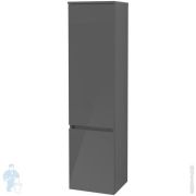 Пенал подвесной Villeroy & Boch LEGATO (400х350х1550) левый, серый глянец B73000FP