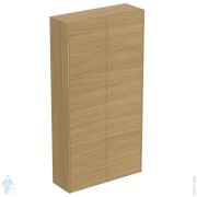 Пенал Ideal Standard CONCA (720х250х1400) 2 дверцы, подвесной, светлый орех T4107Y6