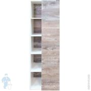 Шкаф-колонна COMFORTY Турин-45 (450х1600х320) подвесной, дуб бежевый 00004136455