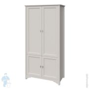 Пенал Caprigo Престон 1000х2000х520 двойной, напольный, 4 двери, цвет: керамик 33951-ТР812