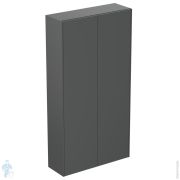 Пенал Ideal Standard CONCA (720х250х1400) 2 дверцы, подвесной, антрацит матовый лак T4107Y2