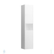 Пенал Laufen BASE 402702 (350x335x1650) открытая полка, 2 полки, петли дверей справа, белый глянец