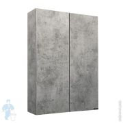 Шкаф COMFORTY Осло-60 (580х800х180) подвесной, бетон белый 00-00000837