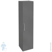 Пенал Jacob Delafon Odeon Rive Gauche (400х340х1470) правый, серый антрацит/хром EB2570D-R5-N14