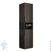 Шкаф-колонна COMFORTY Франкфурт-40 (400х1600х320) подвесной, дуб шоколадно-коричневый 00004150535