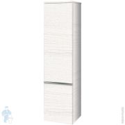 Пенал подвесной Villeroy & Boch VENTICELLO A951 01 E8 (404х372х1546) 2 ящика, бел.дерево, ручки хром