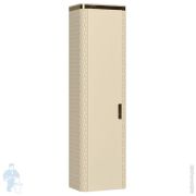 Пенал Diamante Lambrador LAMARM1 ORO DX 400х300х1530мм, подвесной, левый, RAL1015 глянец/золото