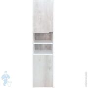 Шкаф-колонна COMFORTY Женева-35 (350х1600х320) подвесной, дуб белый 00004137139