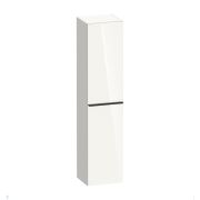Пенал Duravit D-Neo 400х1760х240 подвесной, 1 дв., 5 полок, петли справа, белый гл. DE1328R04220000