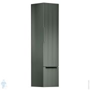 Пенал настенный Cezares Plisse Premium (350х380х1500) зеркало, выдвижной ящик, Grigio nuvola 55509