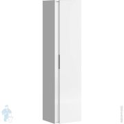 Пенал Aqwella Accent ACC0535W 350х1400х300мм, подвесной, 1 дверца, цвет: белый