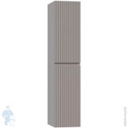 Шкаф-пенал SANCOS Snob T (350х350х1650) подвесной, две дверцы, серый матовый PSNT35SM