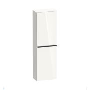 Шкаф Duravit D-Neo 400х1320х240, подвесной, 1 дв., 4 полки, петли справа, белый гл. DE1318R04220000