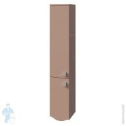 Пенал Caprigo Ноктюрн капучино 300х1650х278 подвесной, 2 двери, петли слева 1352L-DM501