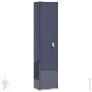 Пенал Diamante Diaspro DIAARM 1 CR Brash SX 1700х400х300 подвесной, левый, Petrol мат./хром мат