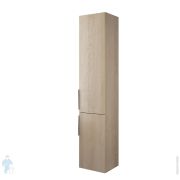 Пенал подвесной Burgbad Eqio 350х1760х320 петли справа, 2 дверцы, дуб кашемир HSFB035RF3180