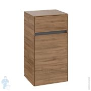 Пенал Villeroy & Boch Collaro 404х349х1538 подвесной, петли справа, Oak Kansas C03201RH