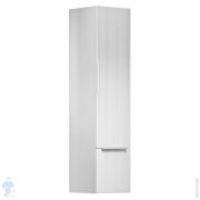 Пенал настенный Cezares Plisse Premium (350х380х1500) зеркало, выдвижной ящик, Bianco opaco 55506