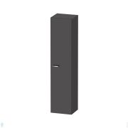 Пенал Duravit XBase 400х1760х358 петли справа, 5 полок, графит матовый XB1144R4949